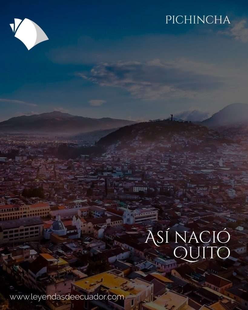 Así nació Quito