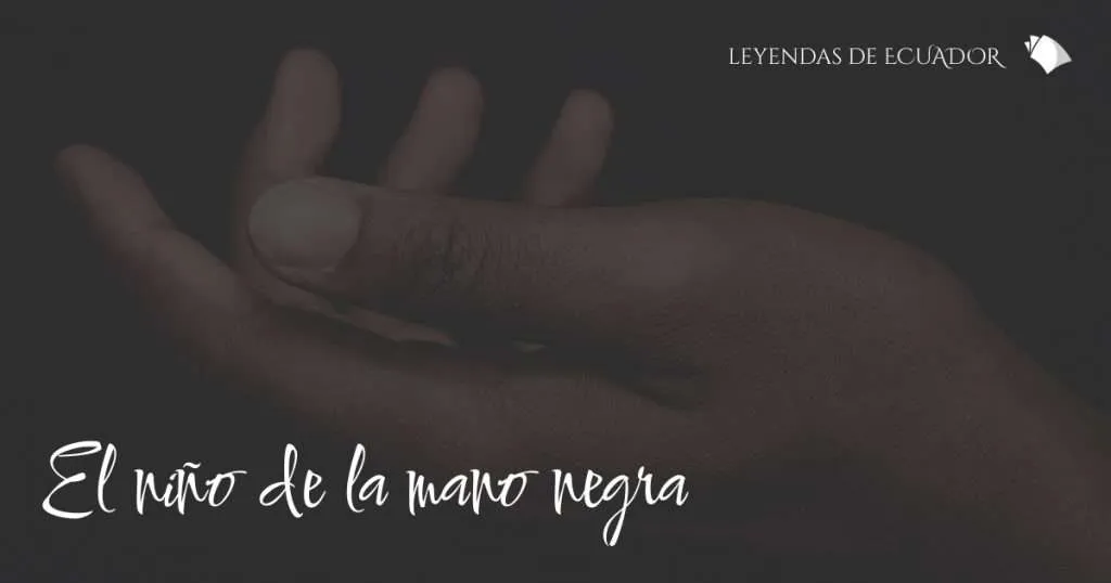 El niño de la mano negra