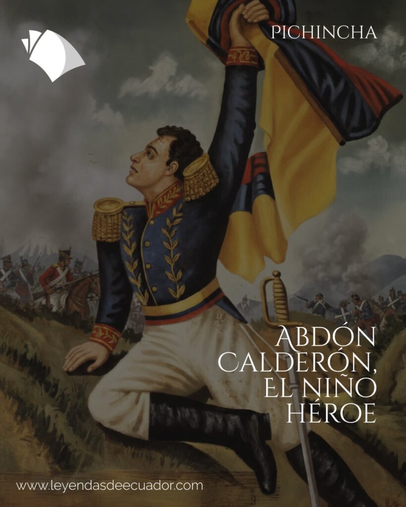 Abdón Calderón el héroe niño